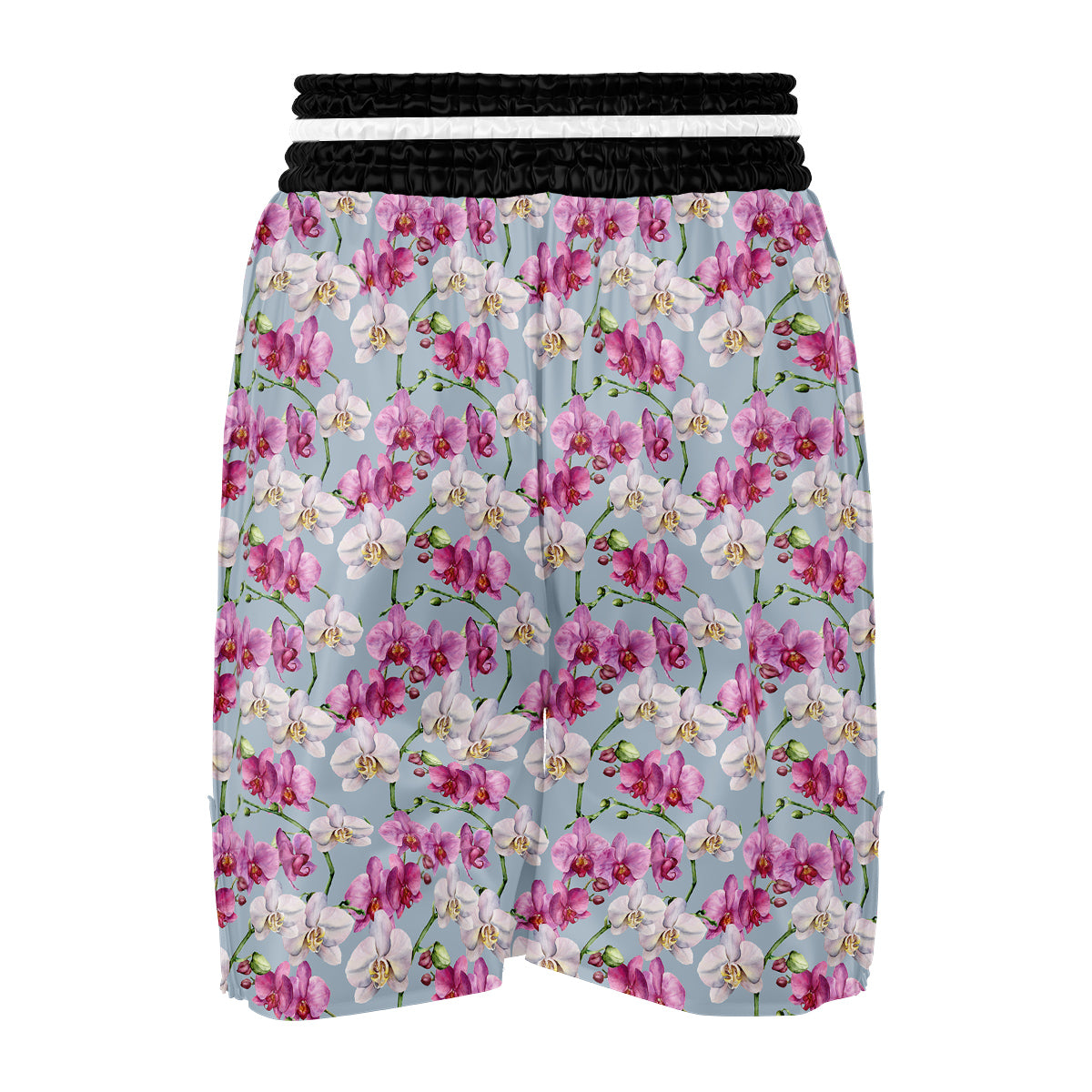 Orchid Cute Print Boxing Shorts-grizzshop