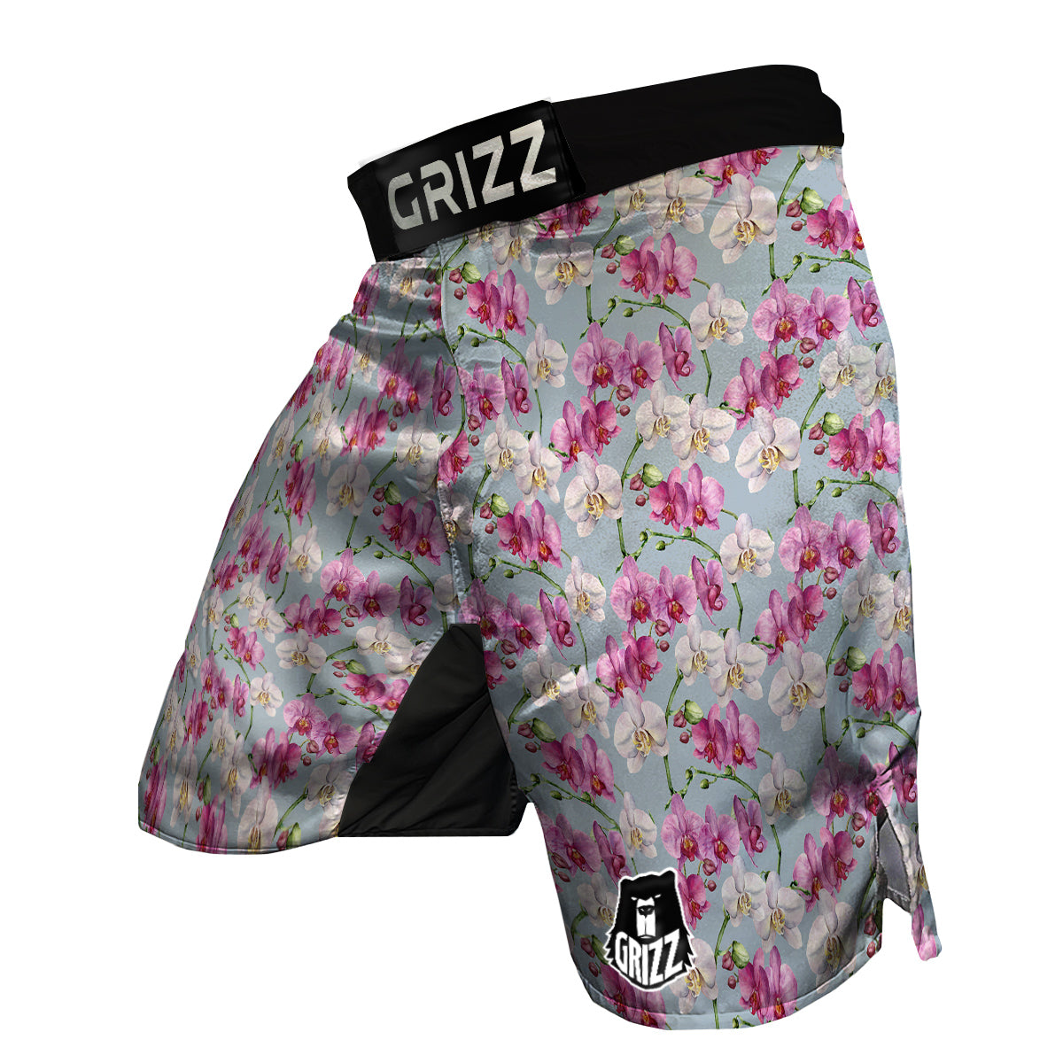 Orchid Cute Print MMA Shorts-grizzshop