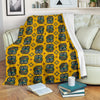 Ornamental Owl Pattern Print Blanket-grizzshop