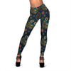 Ornamental Owl Print Pattern Women Leggings-grizzshop