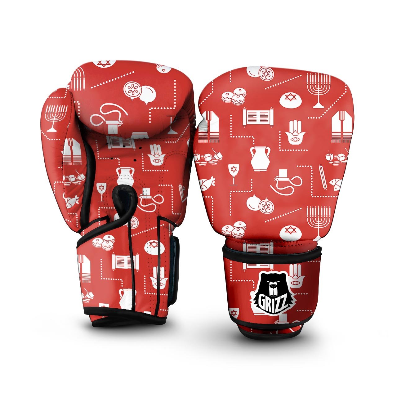 Orthodox Print Pattern Boxing Gloves-grizzshop