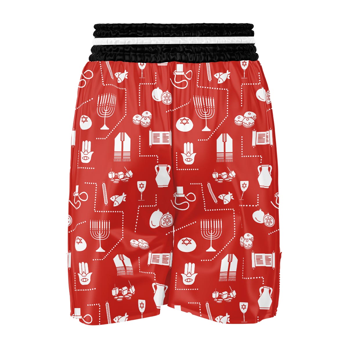 Orthodox Print Pattern Boxing Shorts-grizzshop