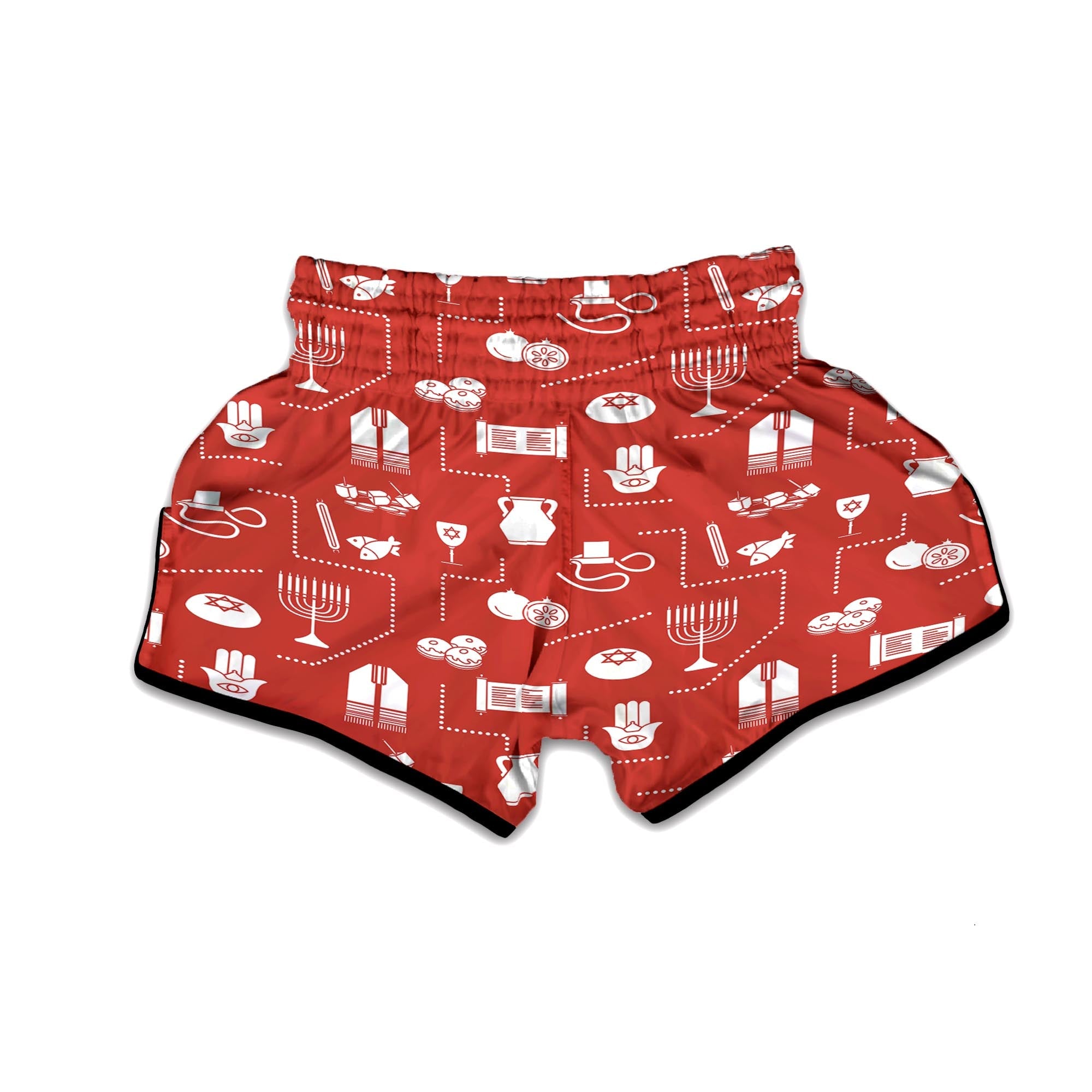 Orthodox Print Pattern Muay Thai Boxing Shorts-grizzshop