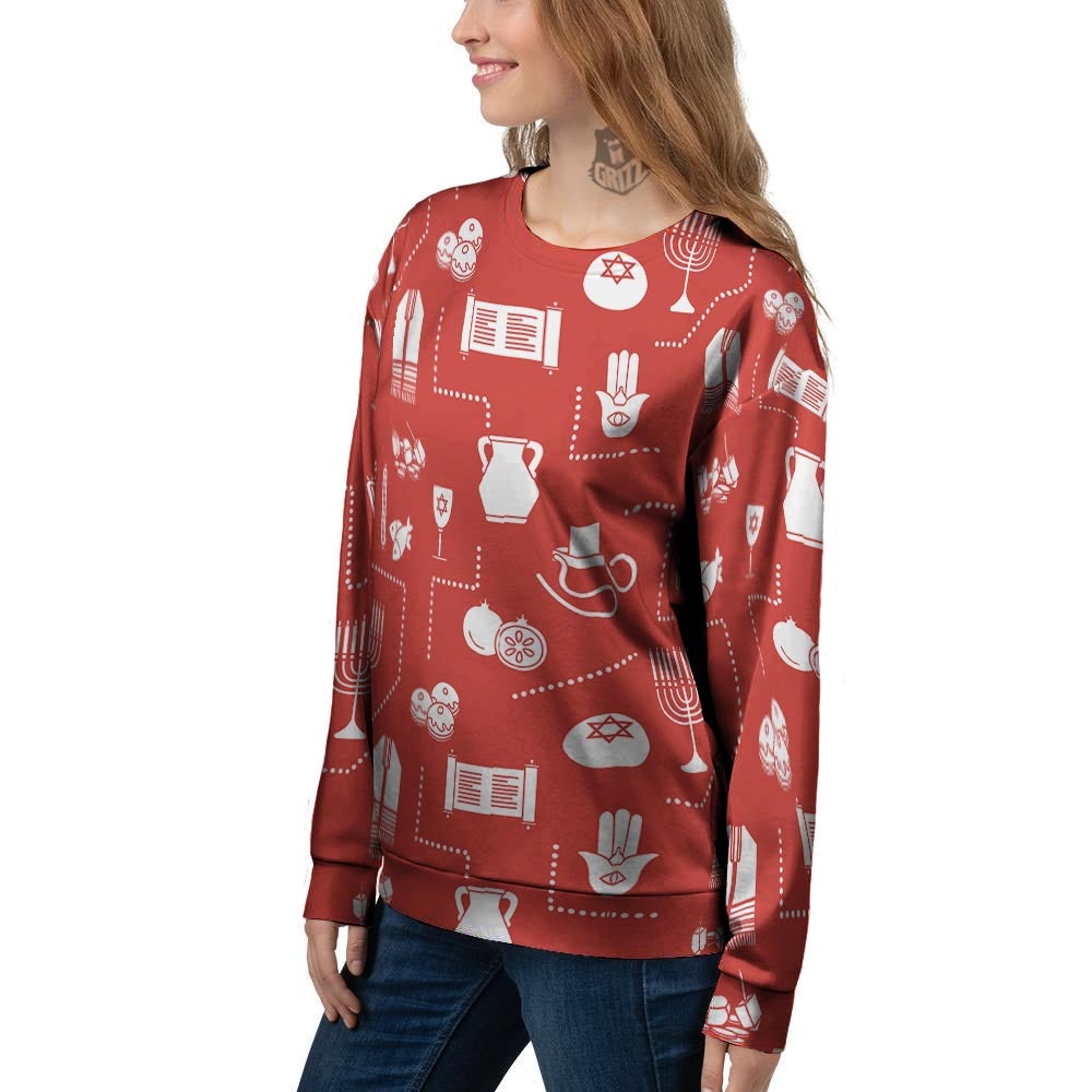 Orthodox Print Pattern Women's Sweatshirt-grizzshop