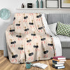 Ostrich Cute Pattern Print Blanket-grizzshop