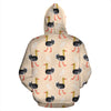 Ostrich Cute Pattern Print Men Women Pullover Hoodie-grizzshop