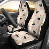 Ostrich Cute Pattern Print Universal Fit Car Seat Covers-grizzshop