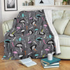 Ostrich Pattern Print Blanket-grizzshop