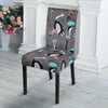 Ostrich Pattern Print Chair Cover-grizzshop