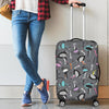 Ostrich Pattern Print Luggage Cover Protector-grizzshop