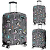 Ostrich Pattern Print Luggage Cover Protector-grizzshop