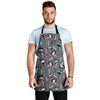 Ostrich Pattern Print Men's Apron-grizzshop