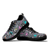 Ostrich Pattern Print Sneaker Shoes For Men Women-grizzshop