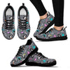 Ostrich Pattern Print Sneaker Shoes For Men Women-grizzshop