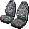 Ostrich Pattern Print Universal Fit Car Seat Covers-grizzshop