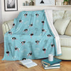 Ostrich Print Pattern Blanket-grizzshop