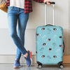 Ostrich Print Pattern Luggage Cover Protector-grizzshop