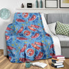 Otter Pattern Print Blanket-grizzshop