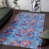 Otter Pattern Print Floor Mat-grizzshop