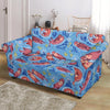 Otter Pattern Print Loveseat Cover-grizzshop