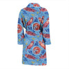 Otter Pattern Print Men Long Robe-grizzshop