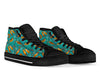 Otter Print Pattern Men Women's High Top Shoes-grizzshop