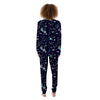 Outer Galaxy Space Universe Print Pattern Women's Pajamas-grizzshop