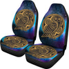 Owl Golden Space Car Seat Cover Universal Fit-grizzshop