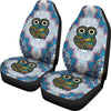 Owl Mandala Black Car Seat Cover Universal Fit-grizzshop