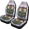 Owl Mandala Soft Car Seat Cover Universal Fit-grizzshop
