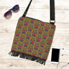 Owl Ornamental Pattern Print Crossbody Bags-grizzshop