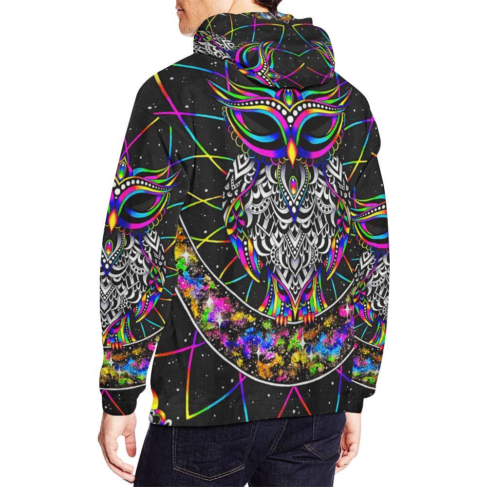 Owl Space hoodie - Hoodie-grizzshop