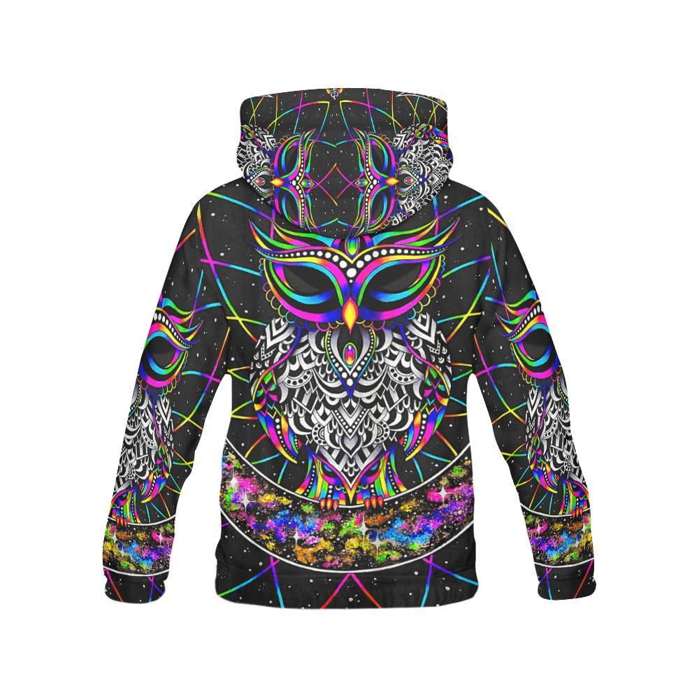 Owl Space hoodie - Hoodie-grizzshop
