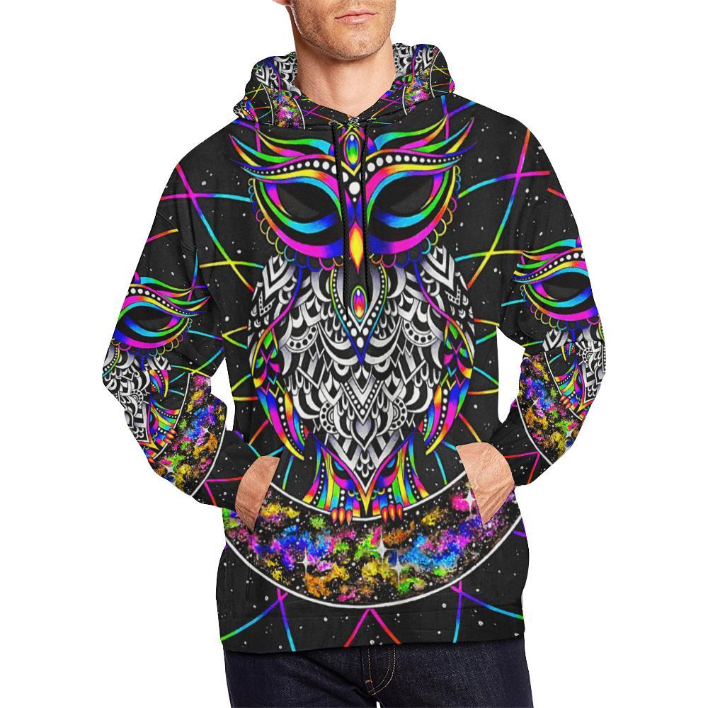 Owl Space hoodie - Hoodie-grizzshop