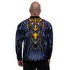 Owl Steampunk Print Men's Bomber Jacket-grizzshop