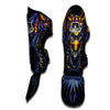 Owl Steampunk Print Muay Thai Shin Guards-grizzshop