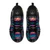 Owl With Dreamcatcher Print Black Sneaker-grizzshop