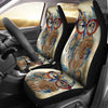 Owl With Glasses Car Seat Cover Universal Fit-grizzshop