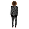 Owl Yin Yang Print Women's Pajamas-grizzshop