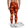 Ox And Chinese New Year Print Pattern Men's Leggings-grizzshop