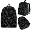 Pagan Gothic Wiccan Witch Pattern Print Premium Backpack-grizzshop