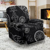 Pagan Wiccan Witch Pattern Print Recliner Cover-grizzshop