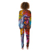 Painting Rooster Print Women's Pajamas-grizzshop