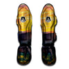 Painting Sunset Horse Print Muay Thai Shin Guards-grizzshop