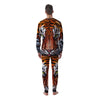 Painting Tiger Print Men's Pajamas-grizzshop