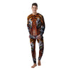 Painting Tiger Print Men's Pajamas-grizzshop