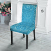 Paisley Bandana Light Blue Print Dining Chair Slipcover-grizzshop