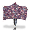 Paisleys Elephant Print Hooded Blanket-grizzshop