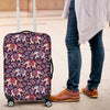 Paisleys Elephant Print Luggage Cover Protector-grizzshop