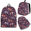 Paisleys Elephant Print Premium Backpack-grizzshop